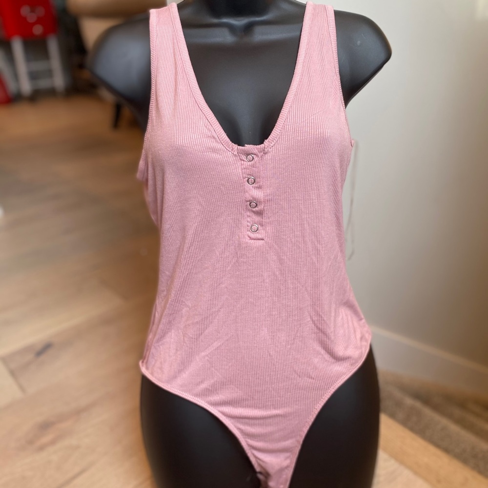 Ribbed Bodysuit